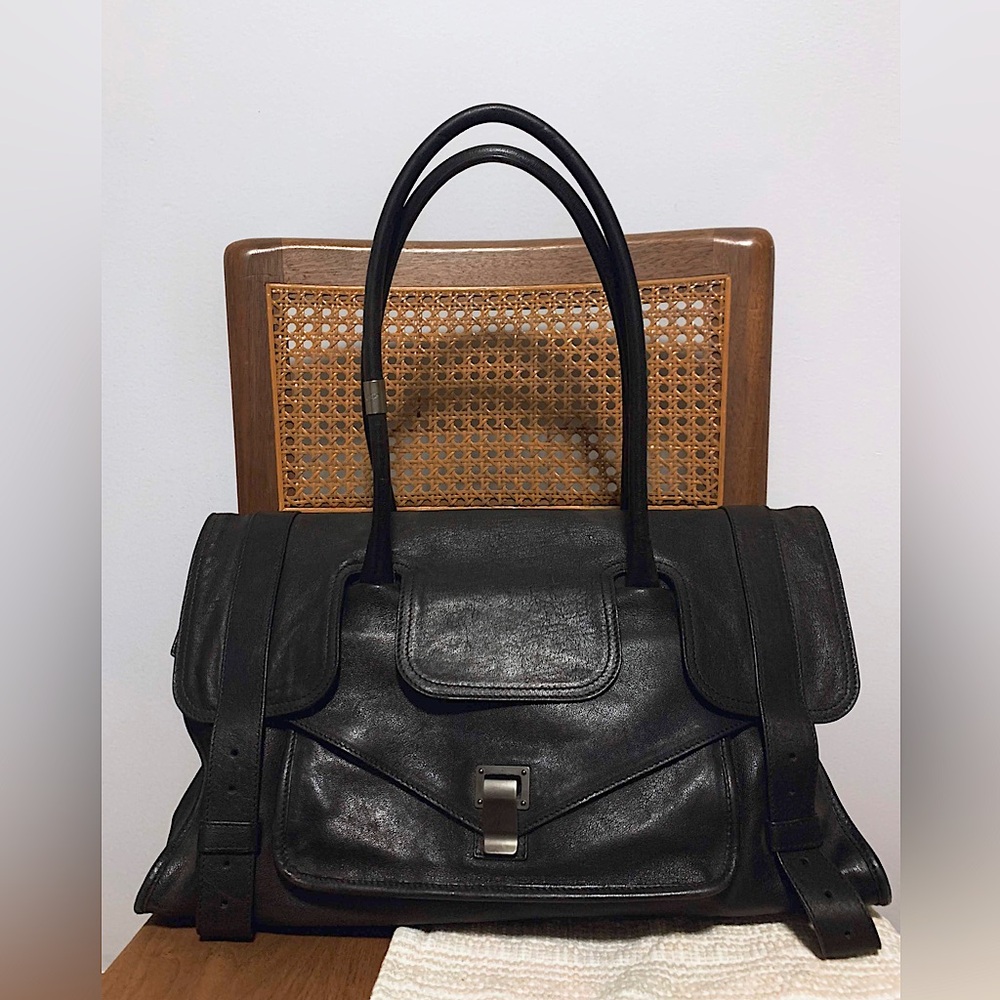 Proenza Schouler PS1 Keep-All Bag, Black